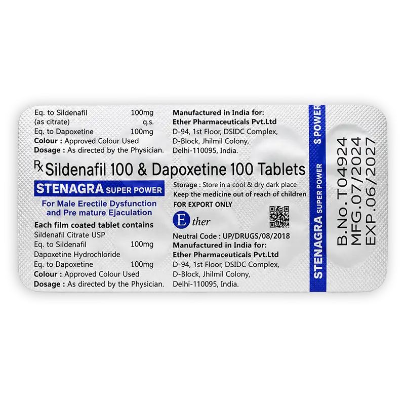 雙效威而鋼 藍鑽 200mg 高濃度雙效配方 細節圖