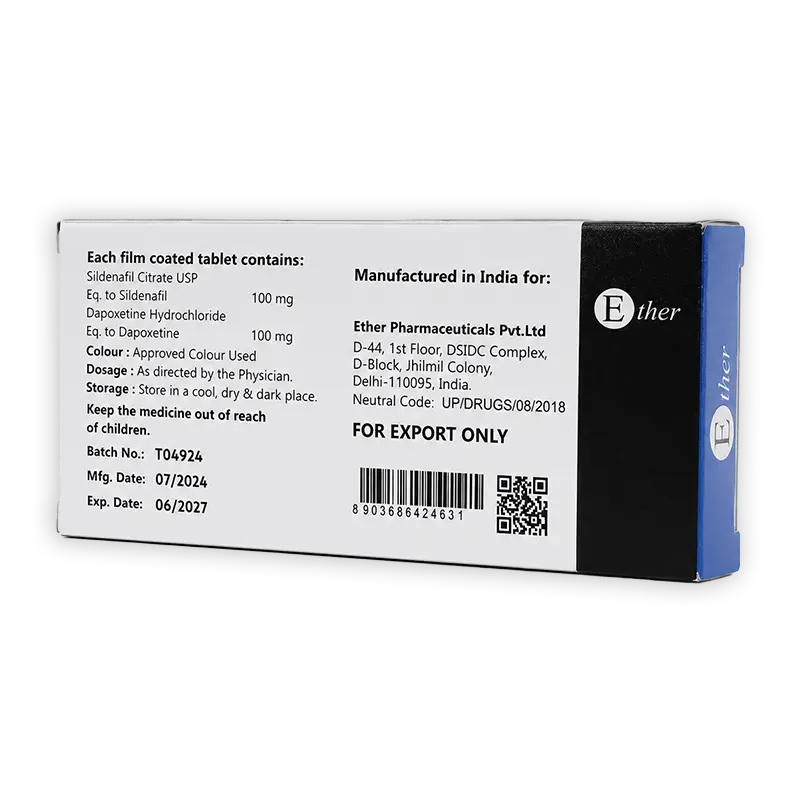 雙效威而鋼 藍鑽 200mg 高濃度雙效配方 細節圖