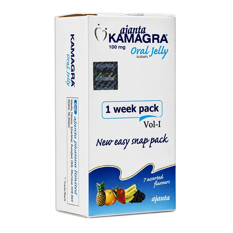 果凍威而鋼 Kamagra Oral Jelly 100mg 綜合口味 細節圖