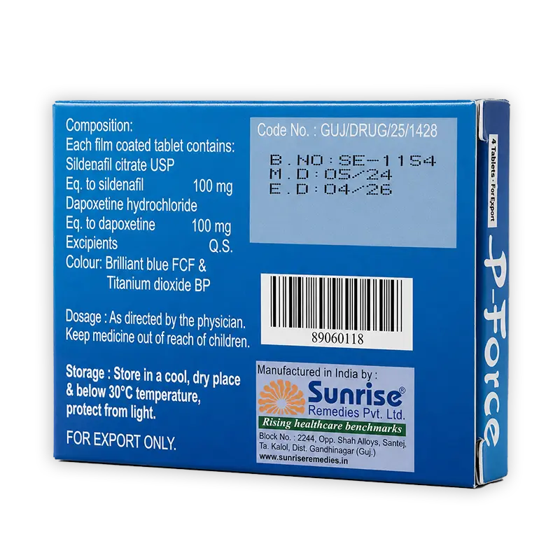 雙效藍P威而鋼 200mg 高劑量雙效配方 細節圖