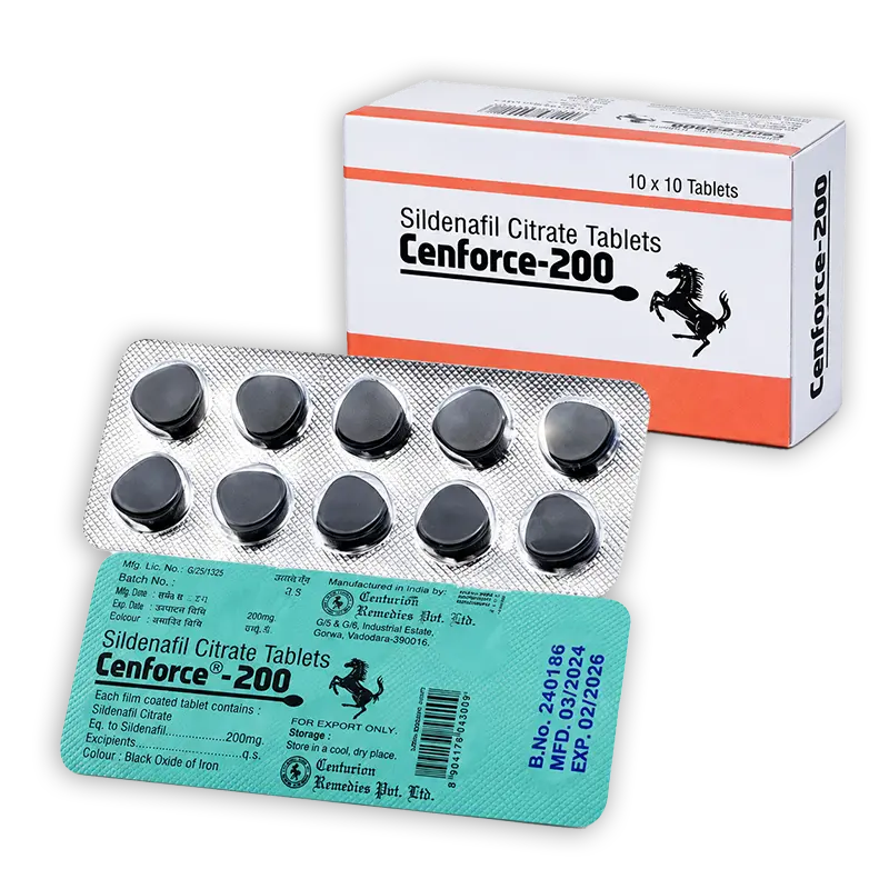 威而鋼學名藥 Cenforce 200mg Sildenafil 高劑量 細節圖