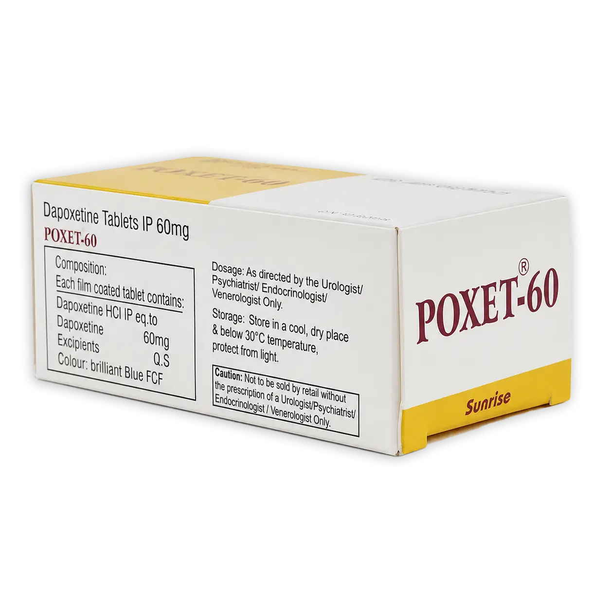 必利勁學名藥 60mg 延時控射型 細節圖