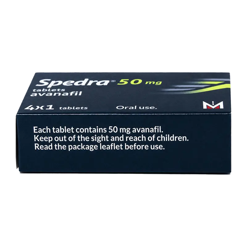 賽倍達 Spedra 50mg Avanafil 輕度勃起障礙 細節圖