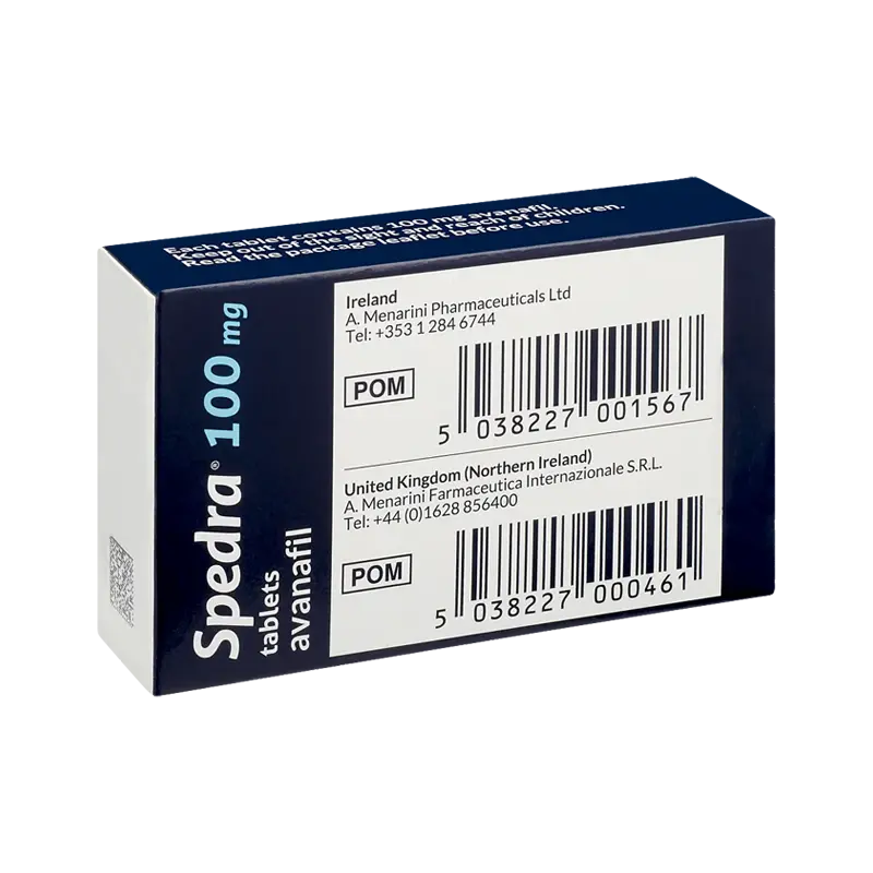 賽倍達 Spedra 100mg Avanafil 中度勃起障礙 細節圖
